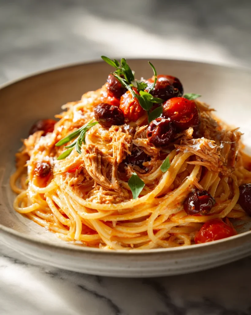 Mediterranean Tuna Olive Pasta: A Flavorful Dish for Any Occasion