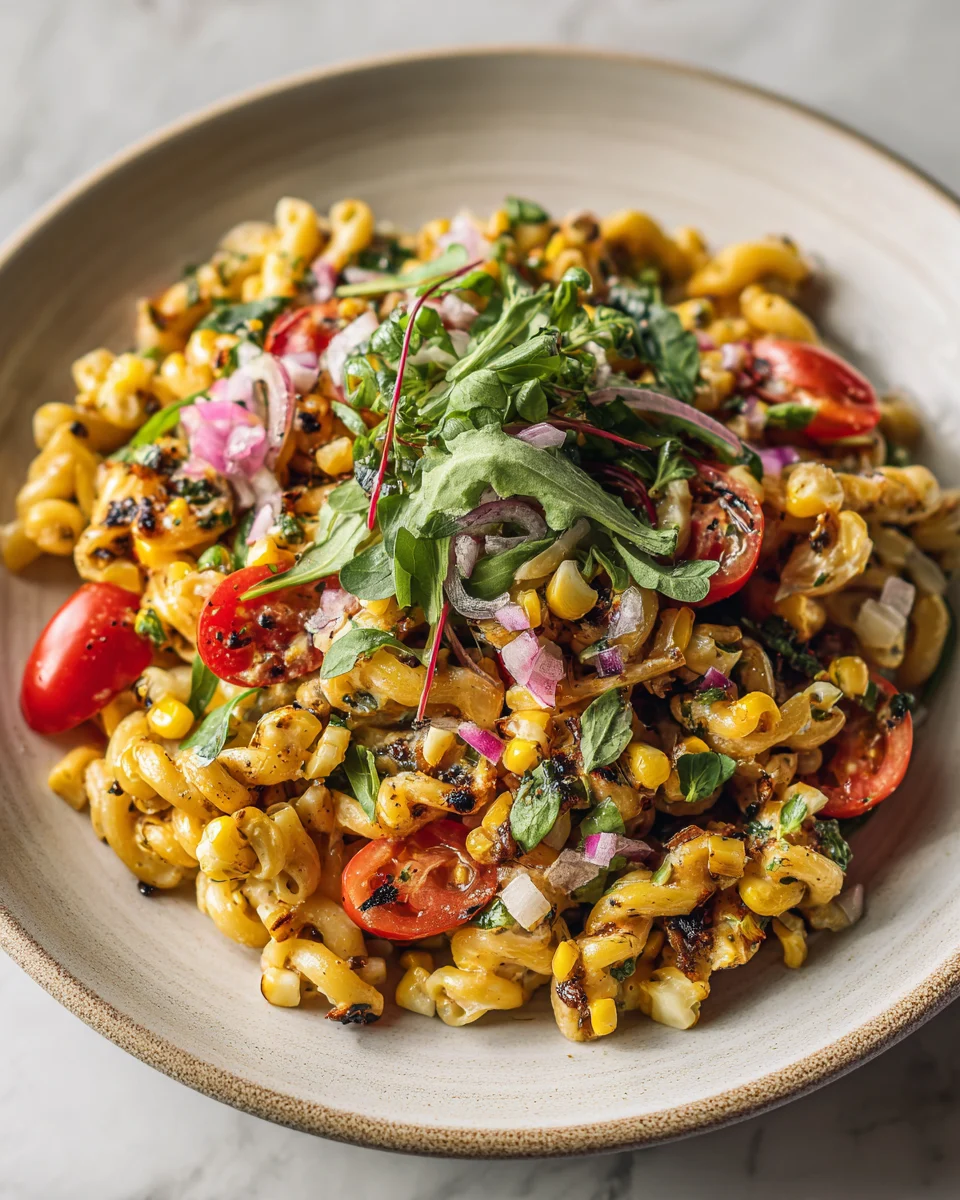 Mexican Street Corn Pasta Salad: A Flavorful Twist