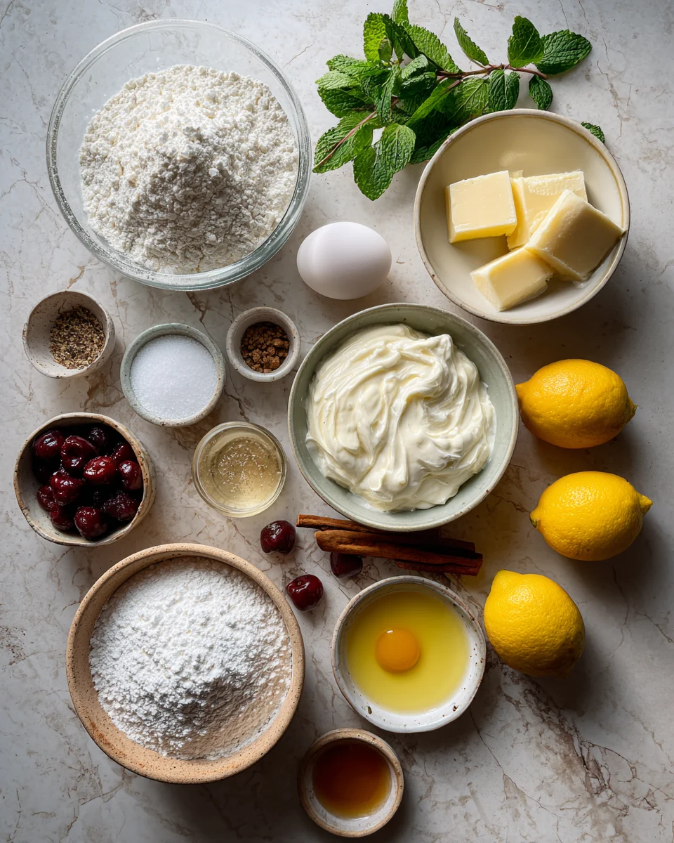 Mini Lemon Cheesecakes