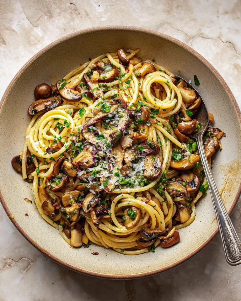 Miso Mushroom Bucatini