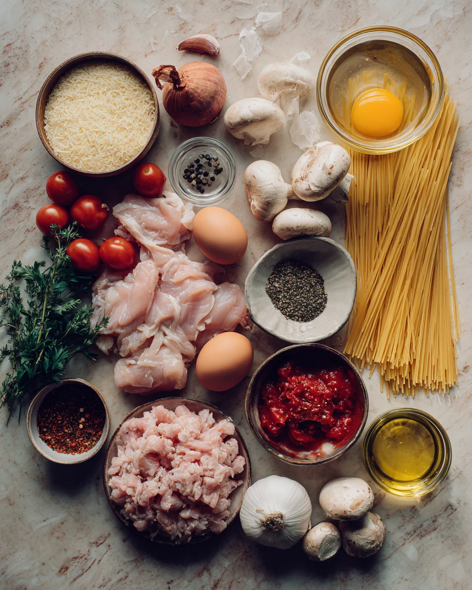 Monterey Chicken Spaghetti
