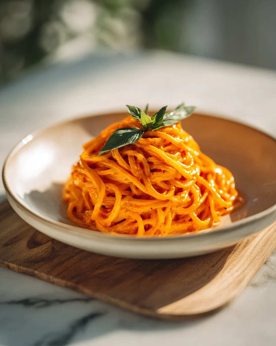 One Pot Creamy Tomato Pasta