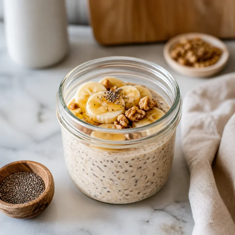 Overnight Oats with Chia Seeds