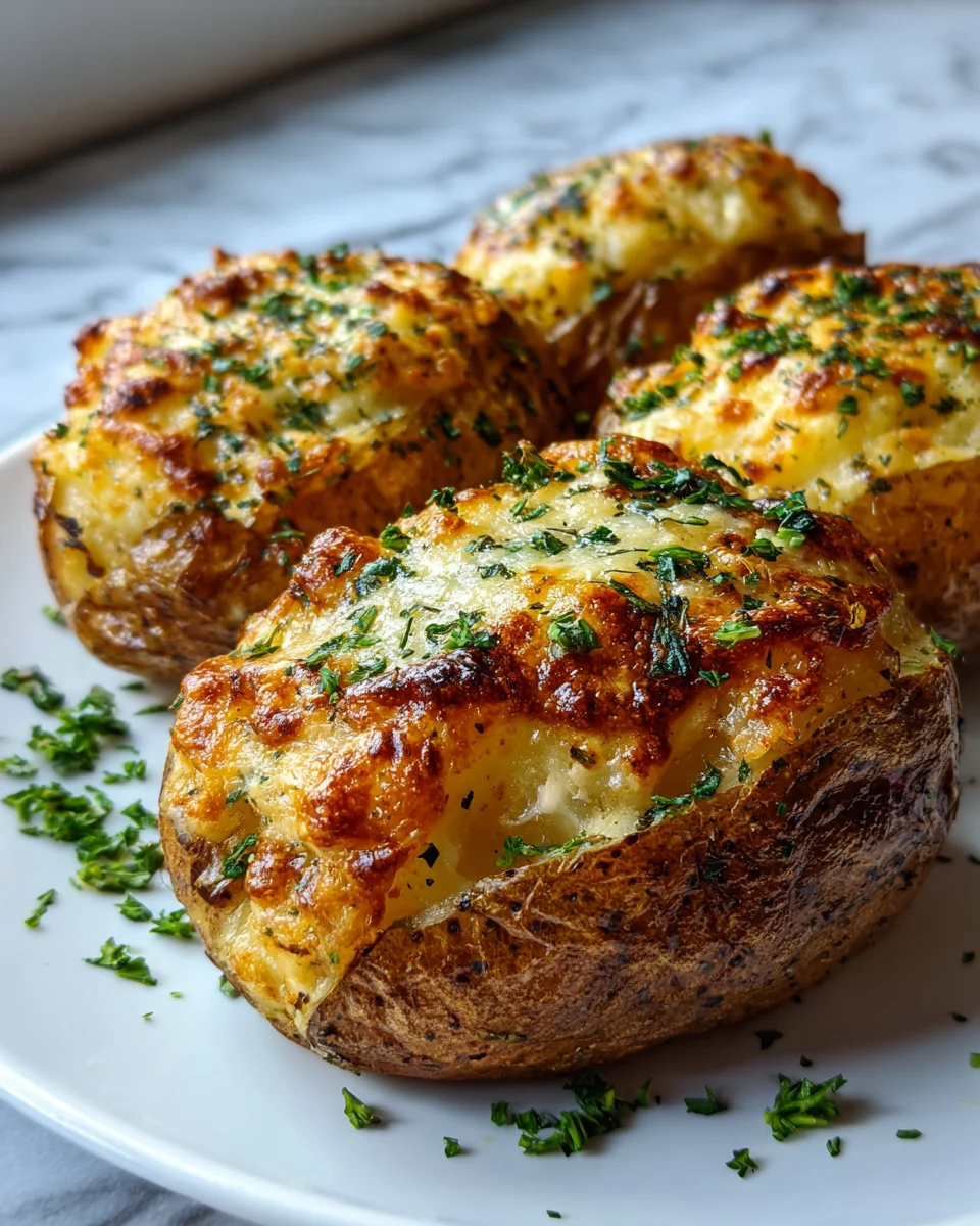 Parmesan Baked Potatoes