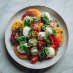 Peach Mozzarella Salad