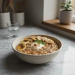 Peanut Butter Banana Protein Oats
