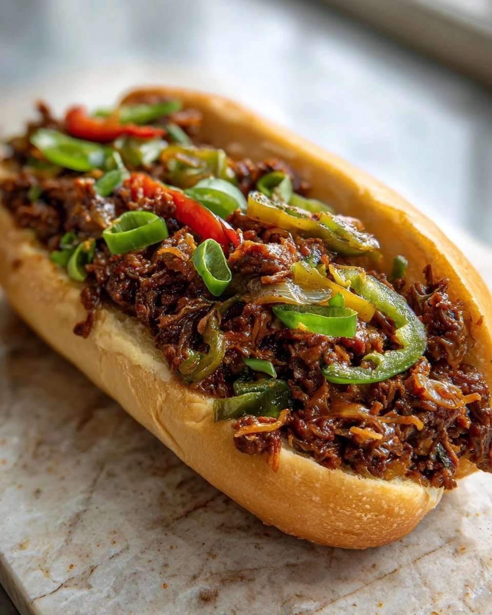 Philly Cheesesteak Sloppy Joes