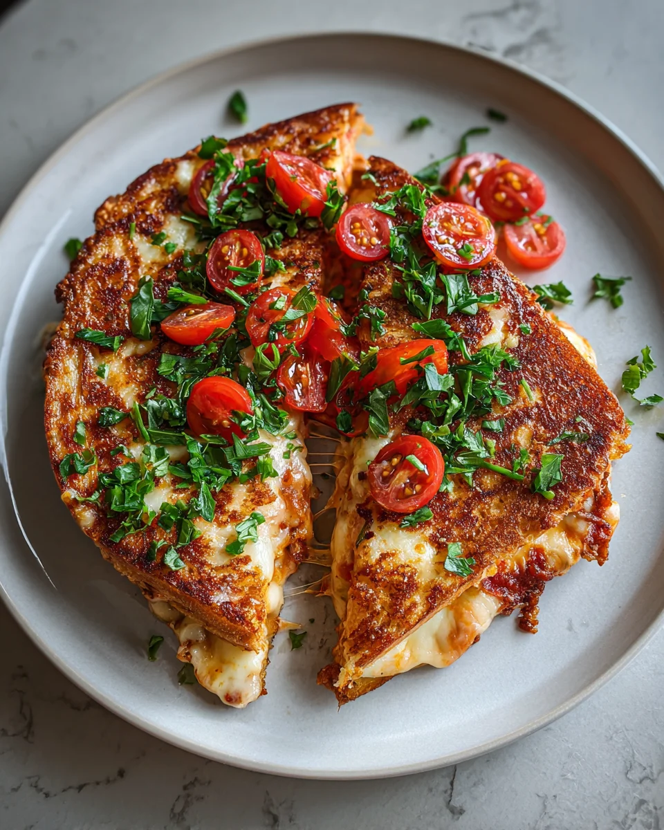 The Ultimate Pizza Grilled Cheese Experience
