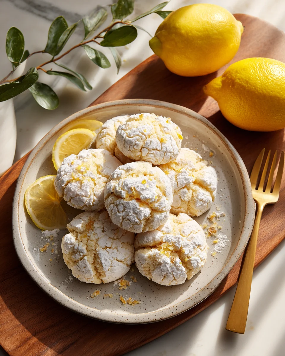 Best Recipe for Lemon Meltaway Cookies