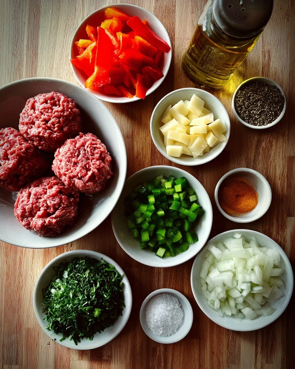 Red White And Blue Burger Sliders