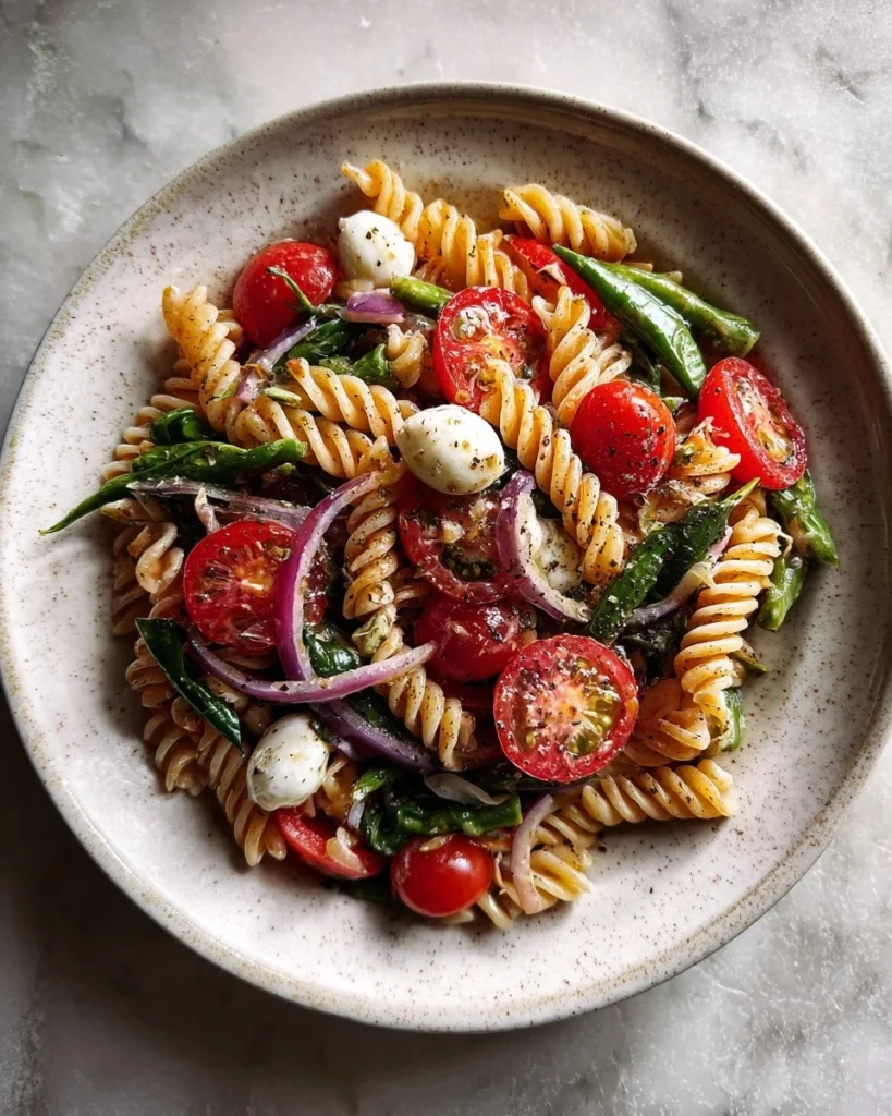 Red White And Blue Pasta Salad