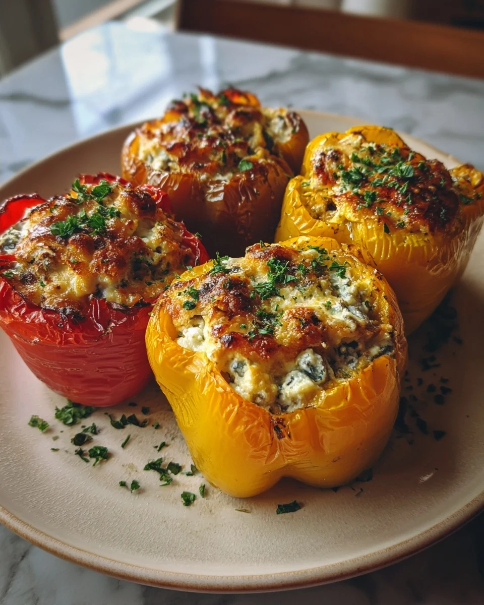 Ricotta Stuffed Peppers