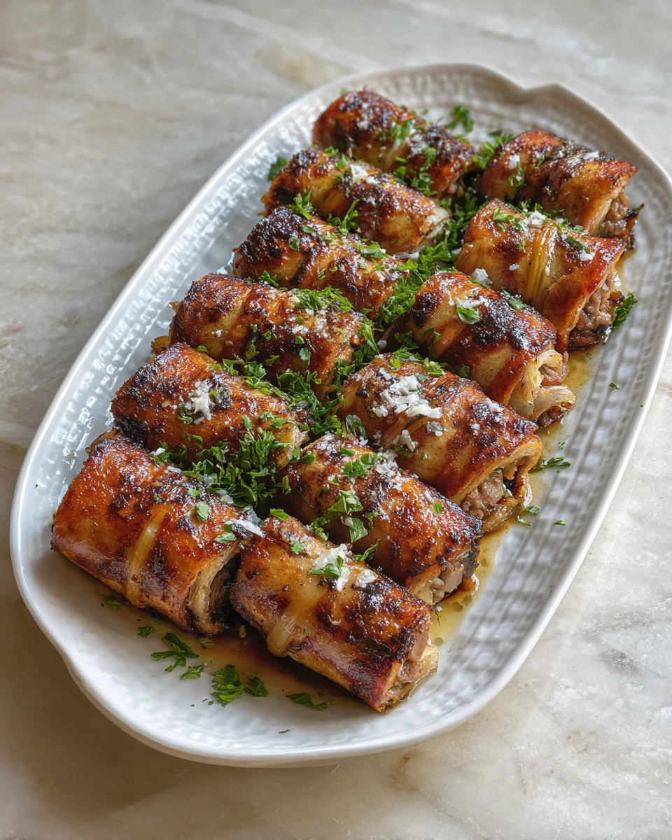 Sausage French Toast Roll Ups