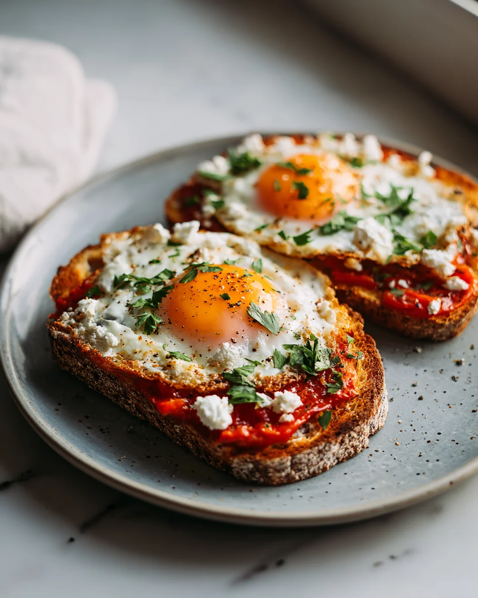 Shakshouka Toast