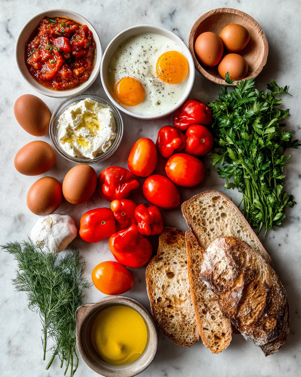 Shakshouka Toast