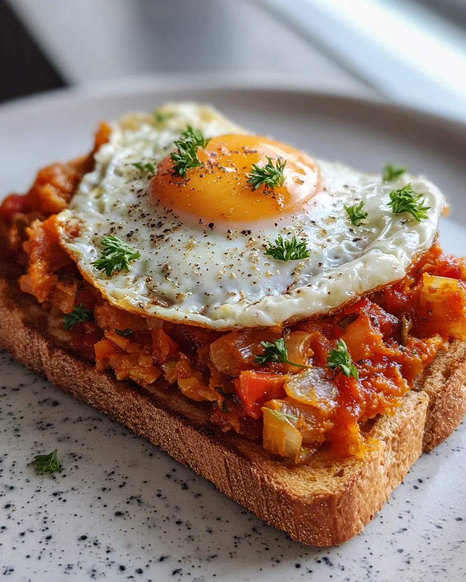 Shakshouka Toast