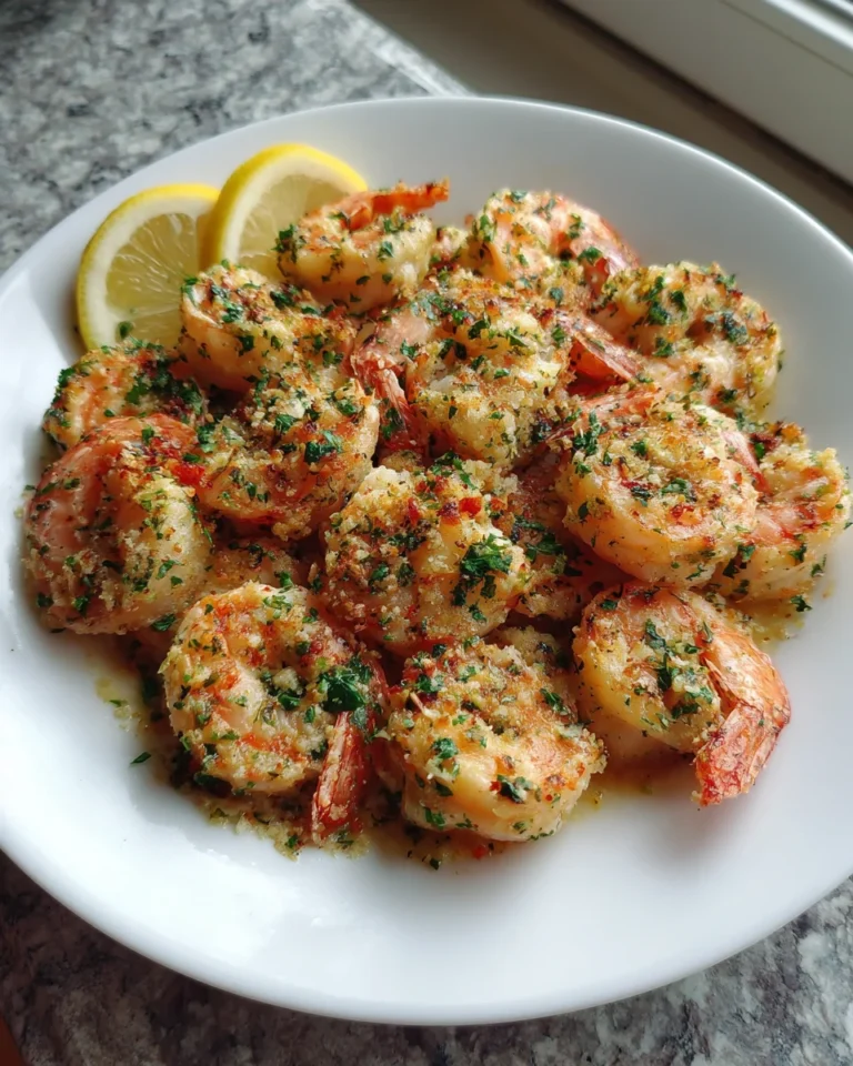 Best Shrimp Scampi Bake