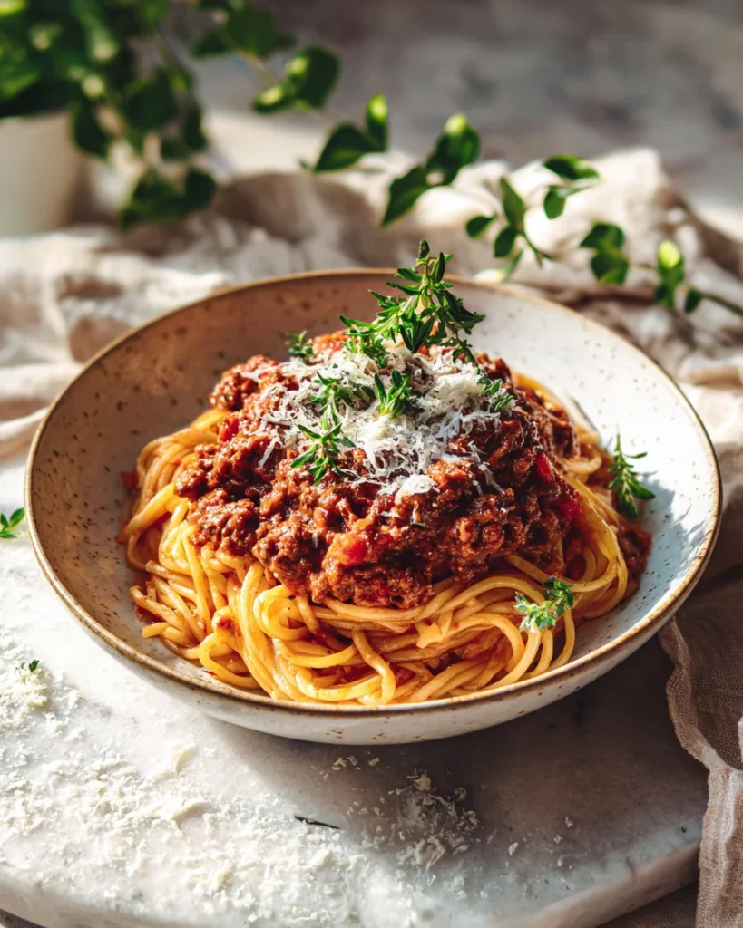 Slow Cooked Beef Ragu Pasta