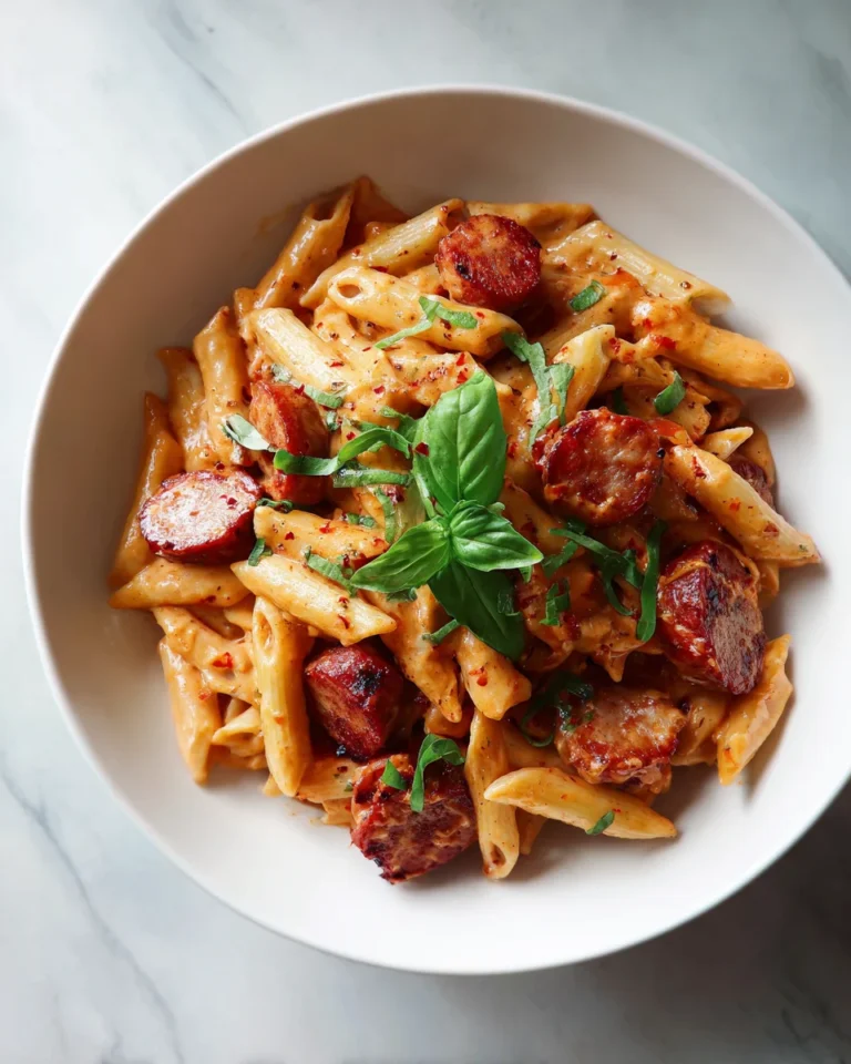 Smoked Paprika Sausage Penne