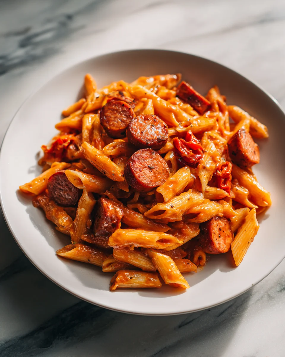 Smoked Paprika Sausage Penne
