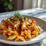Smoky BBQ Chicken Pasta Bake