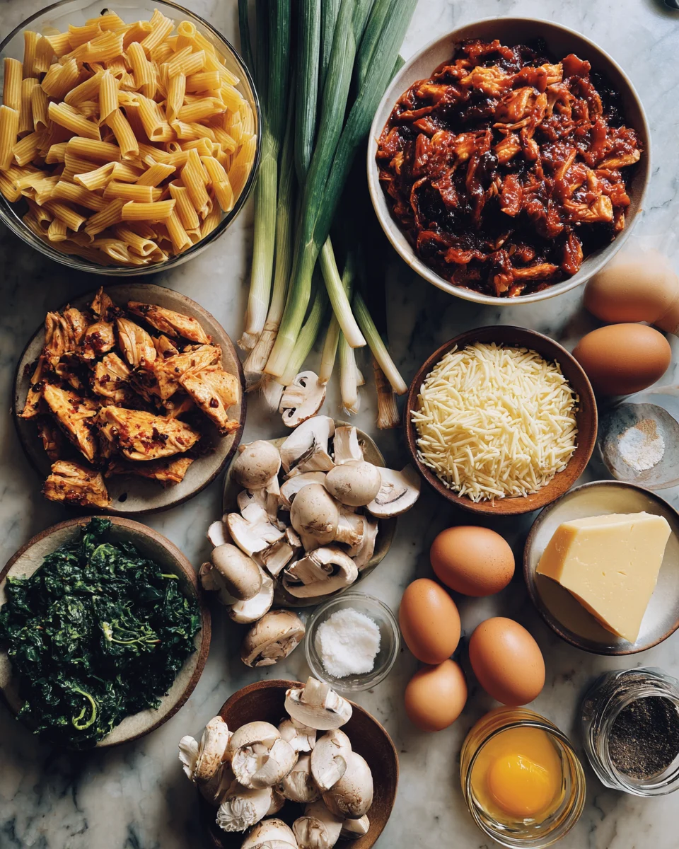 Smoky BBQ Chicken Pasta Bake