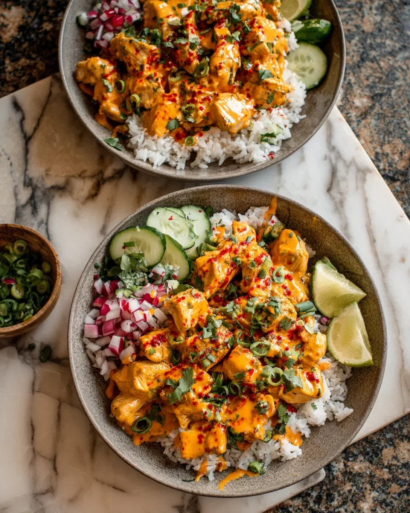 Smoky Chipotle Chicken Rice Bowls