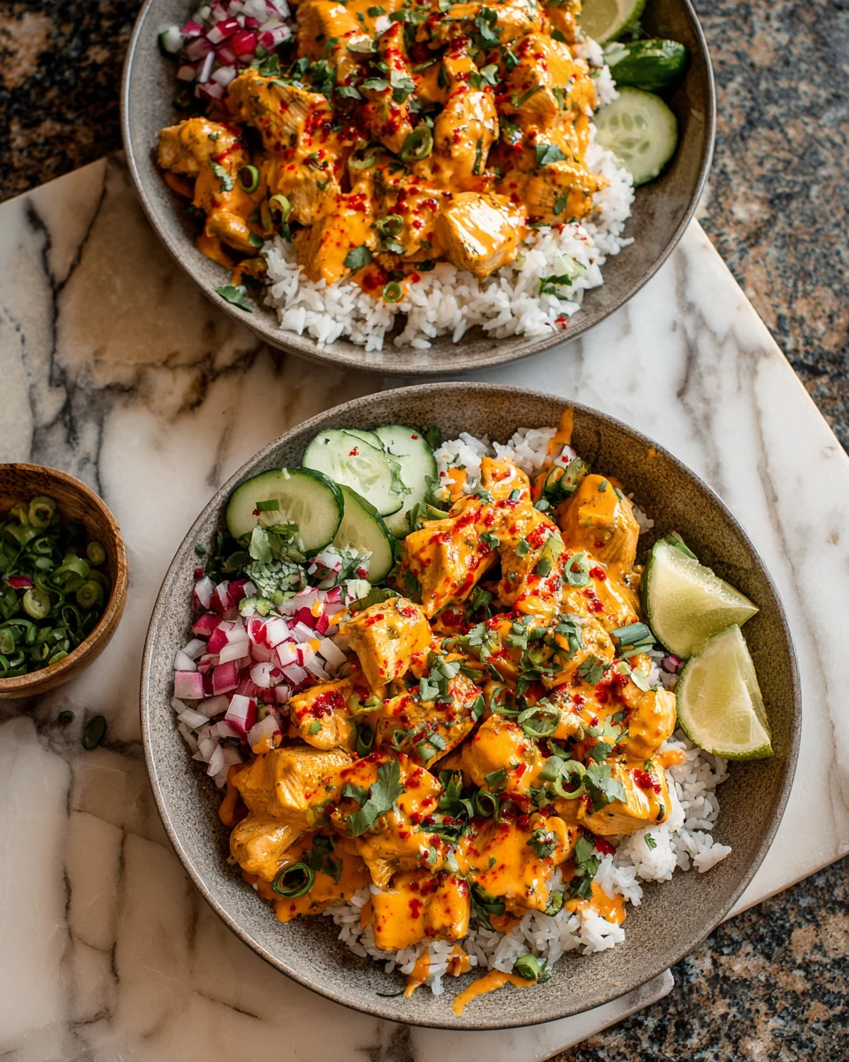 Smoky Chipotle Chicken Rice Bowls