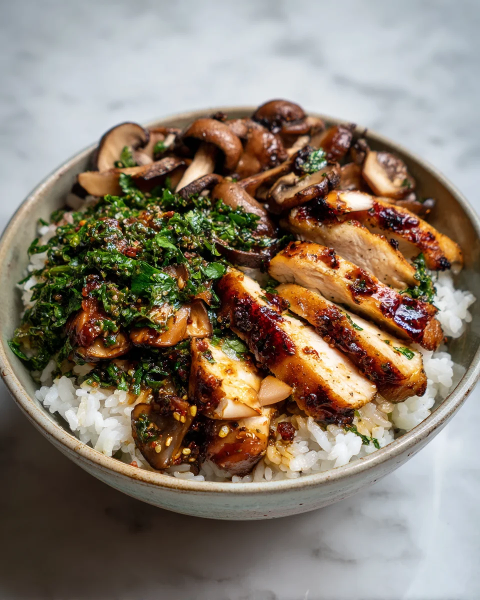 Smoky Maple Chicken Rice Bowl