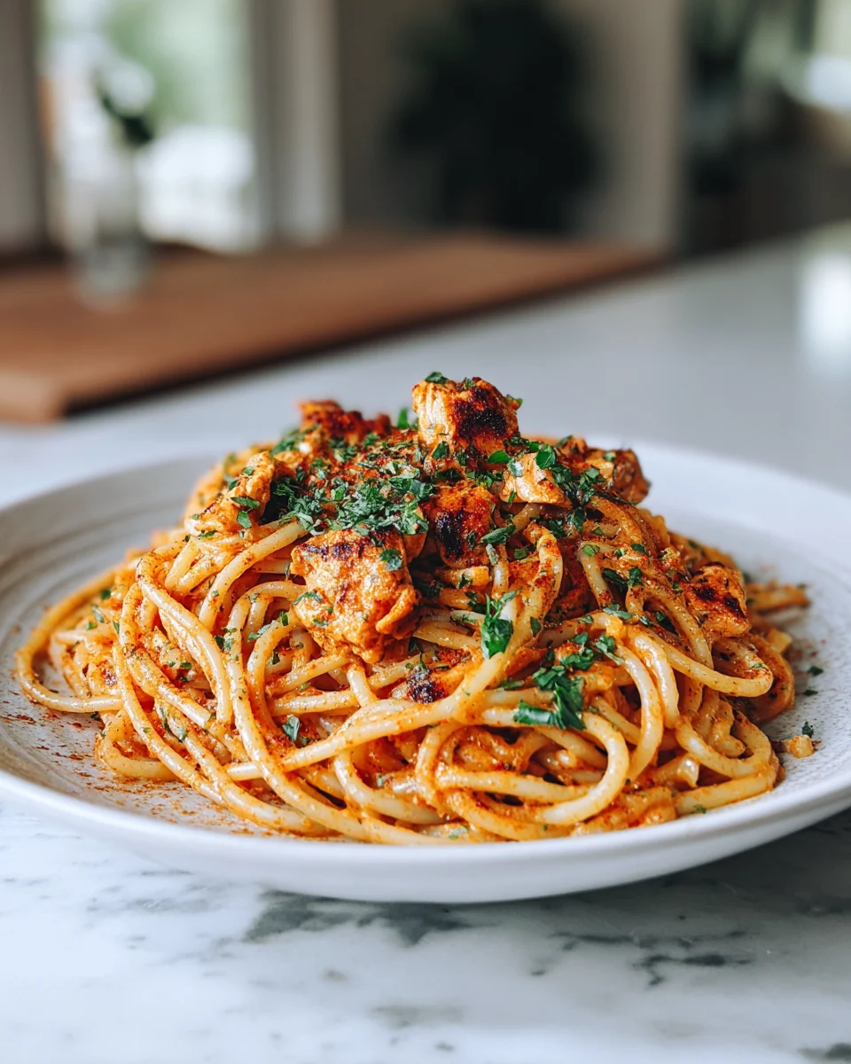 Smoky Paprika Chicken Pasta