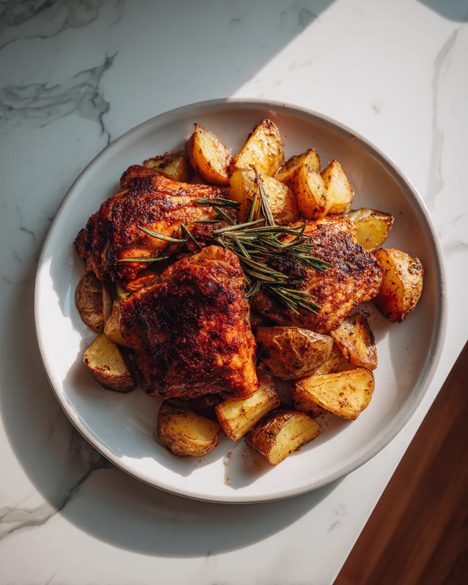 Smoky Paprika Chicken And Potatoes