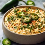 Spicy Roasted Jalapeño Cowboy Cream Cheese Dip