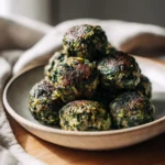 Spinach Garlic Meatballs
