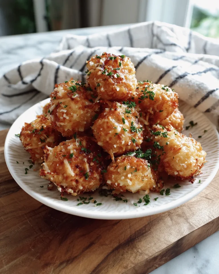 Sticky Garlic Parmesan Chicken Bites