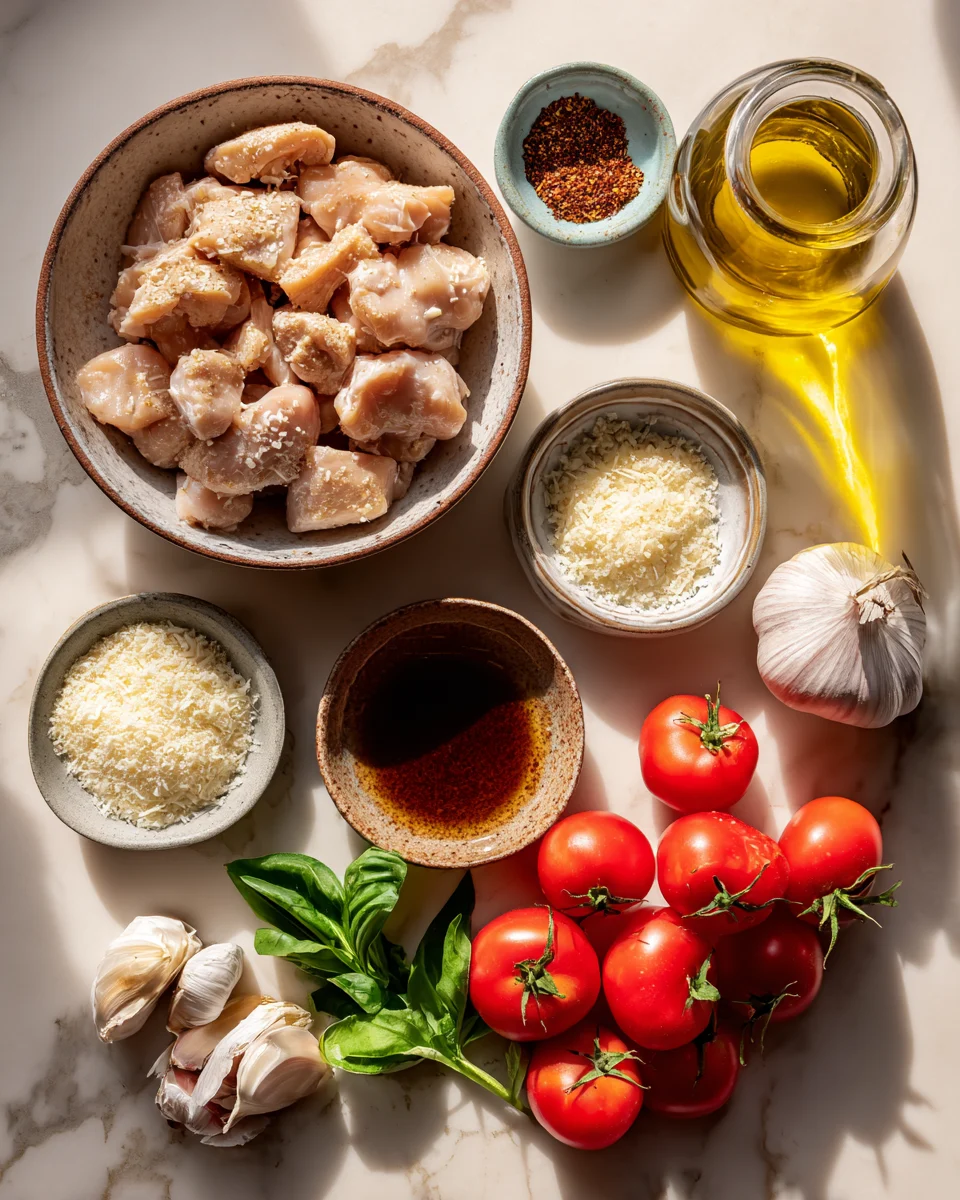 Sticky Garlic Parmesan Chicken Bites