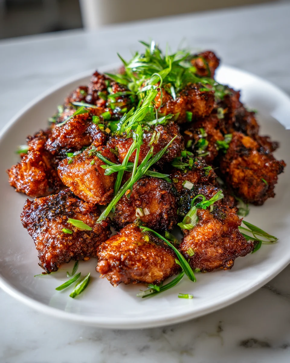 Sticky Garlic Parmesan Chicken Bites