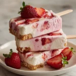 Strawberry Shortcake Ice Cream Bars