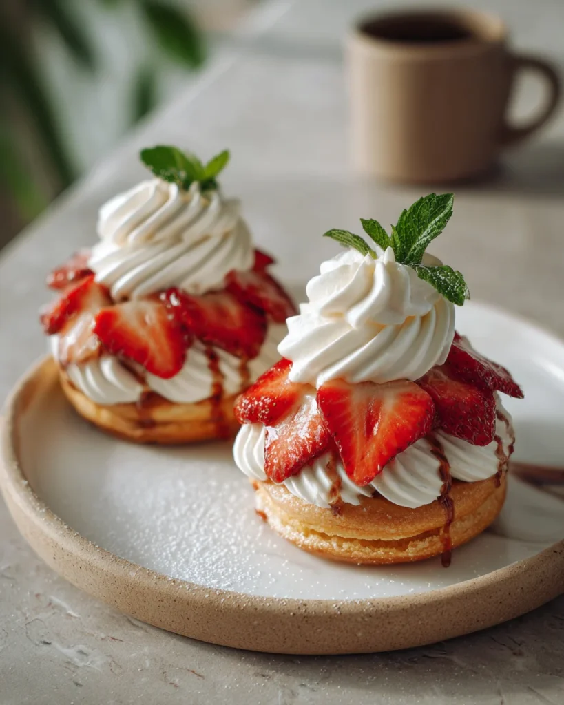 Strawberry Vanilla Sweet Cream Foam