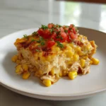 Sweet Corn Chicken Taco Bake