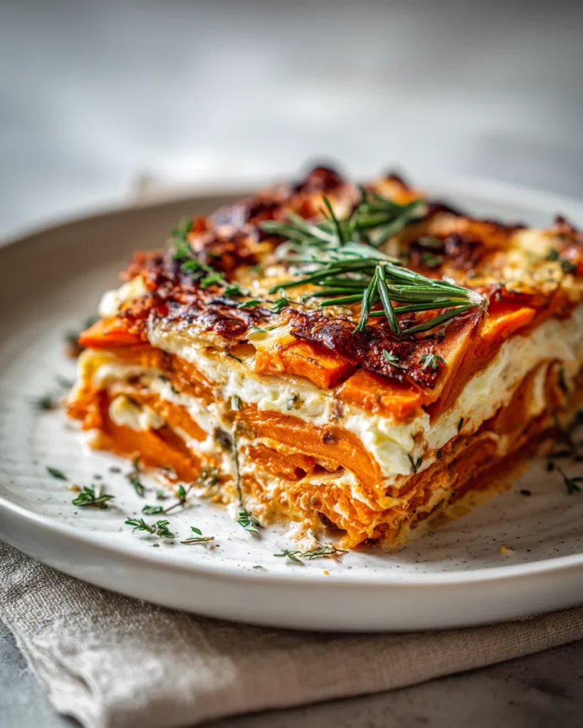 Sweet Potato Butternut Squash Lasagna