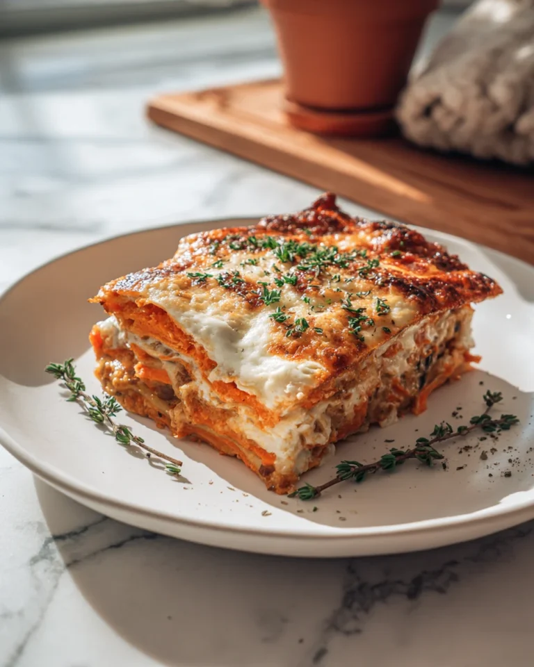 Sweet Potato Carrot Lasagna