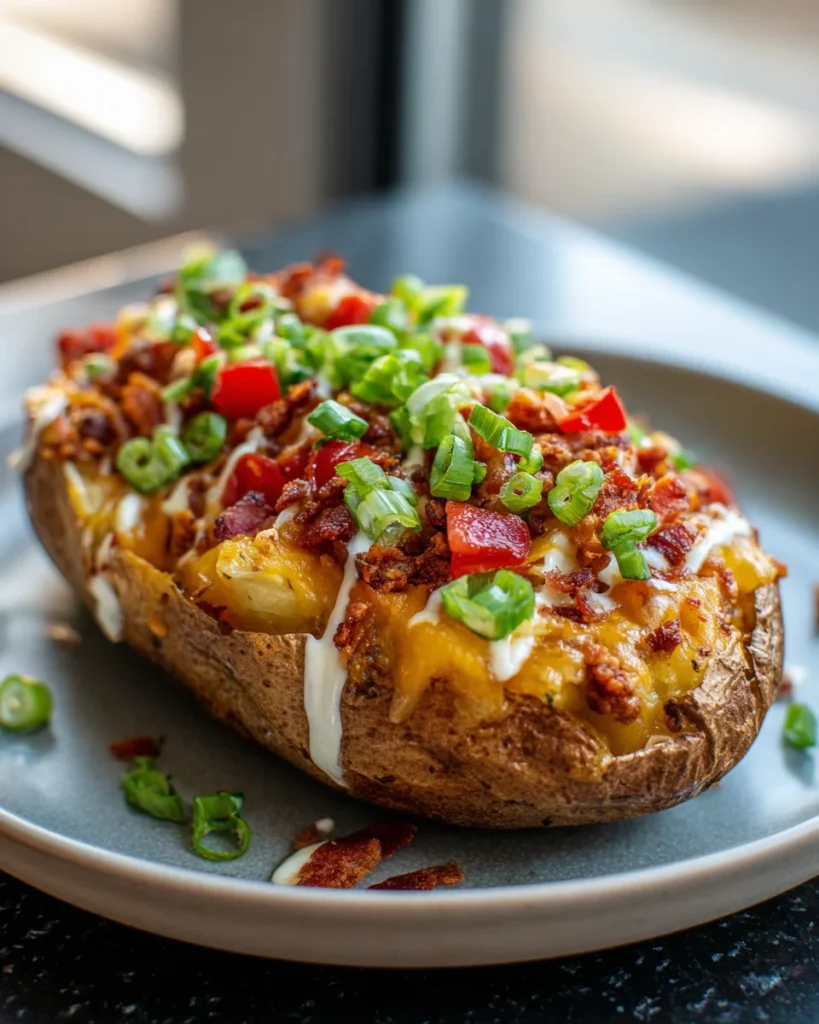 Taco Loaded Baked Potato