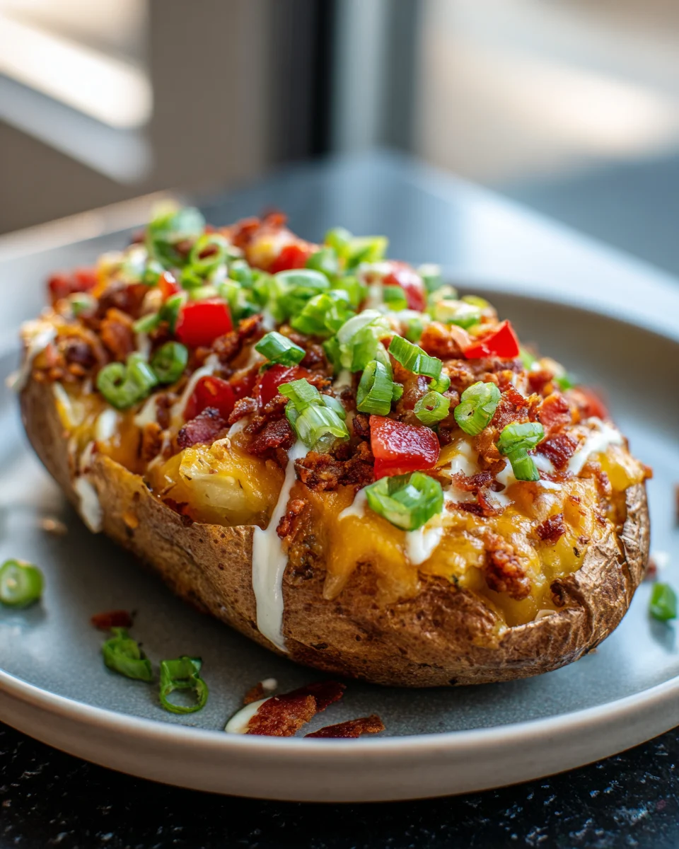 Taco Loaded Baked Potato