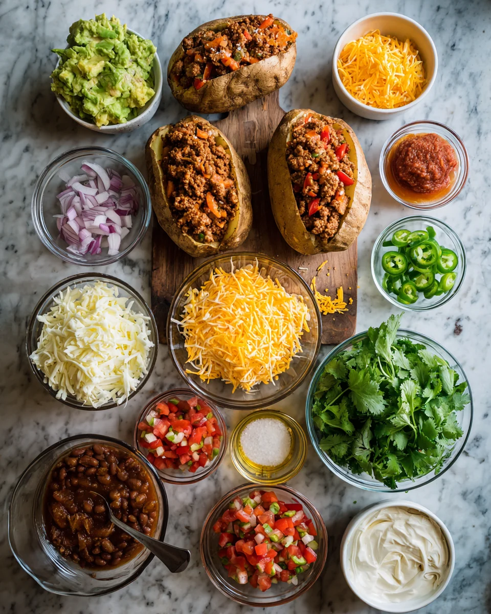 Taco Loaded Baked Potato