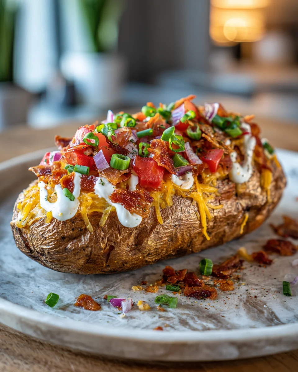 Taco Loaded Baked Potato
