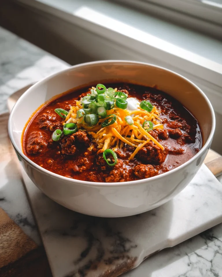 Texas Style Chili: A Hearty Classic
