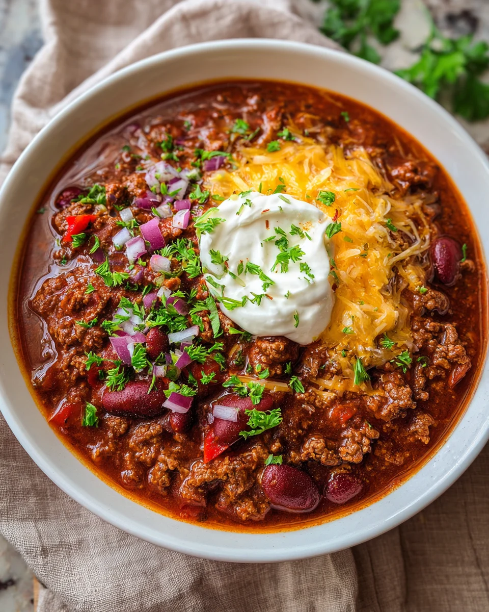 Texas Style Chili: A Hearty Classic