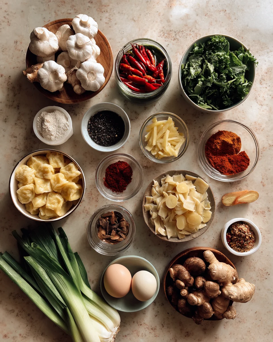 Thai Coconut Curry Dumpling Soup