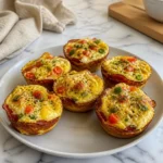 Turkey Bacon Egg Muffin Cups
