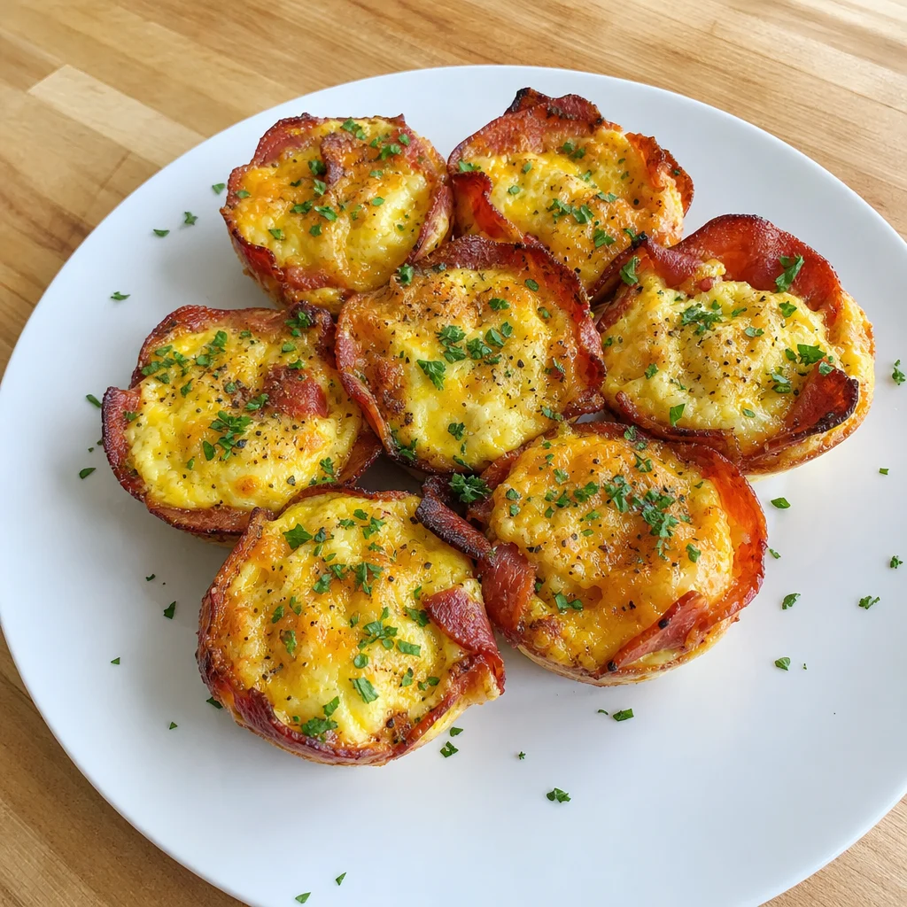 Turkey Bacon Egg Muffin Cups
